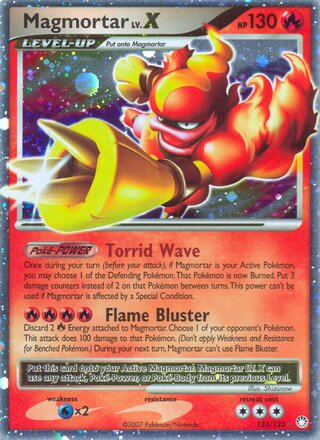 Magmortar LV.X 123/123 - Mysterious Treasures