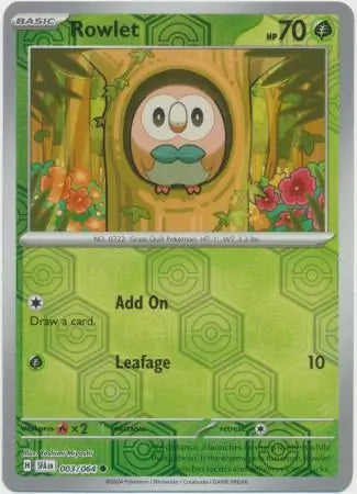Rowlet 003/064 - Shrouded Fable