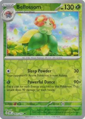 Bellossom 003/197 - Obsidian Flames