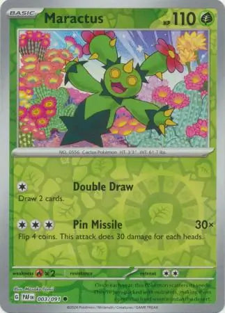 Maractus 003/091 - Paldean Fates