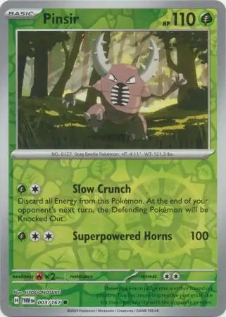 Pinsir 003/167 - Twilight Masquerade