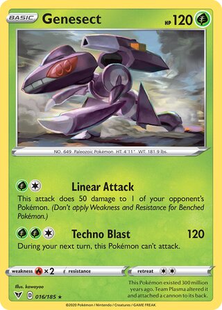 Genesect 016/185 - Vivid Voltage