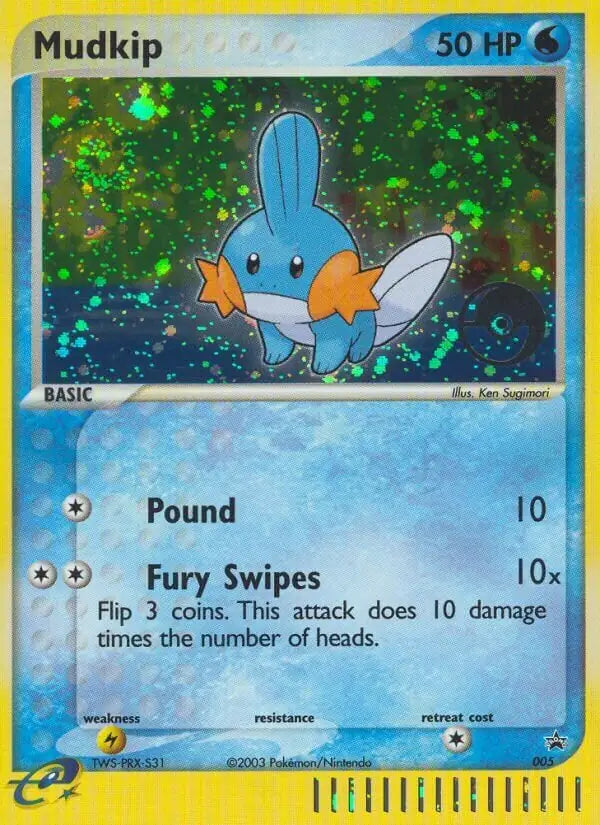 Mudkip 5 - Nintendo Black Star Promo