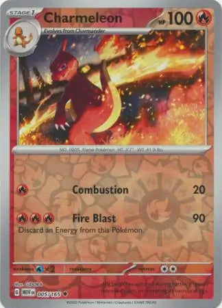 Charmeleon 005/165 - Scarlet & Violet 151