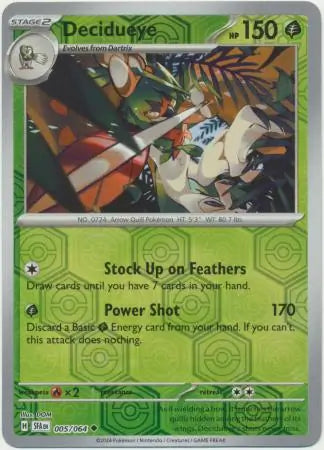 Decidueye 005/064 - Shrouded Fable