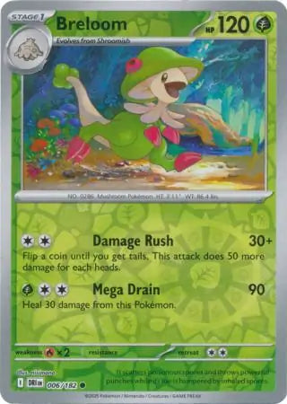 Breloom 006/182 - Destined Rivals