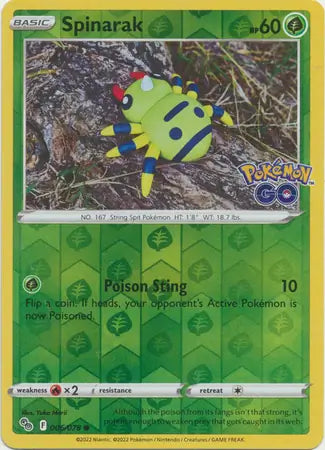 Spinarak 006/078 - Pokémon GO