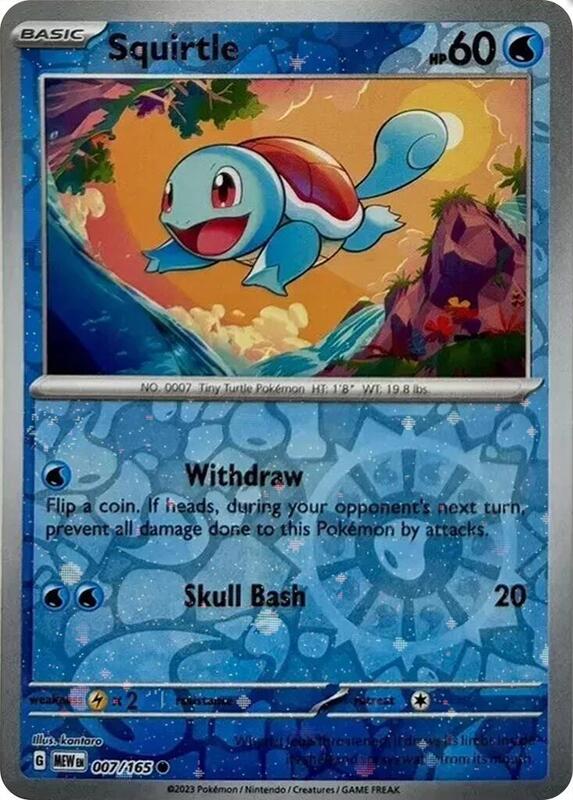 Squirtle Reverse Cosmos Holo Costco Exclusive 7 - Miscellaneous Promos