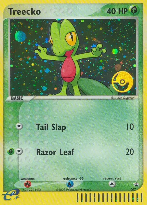 Treecko 7 - Nintendo Black Star Promo