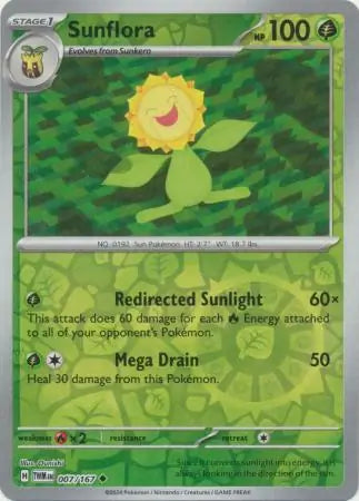 Sunflora 007/167 - Twilight Masquerade