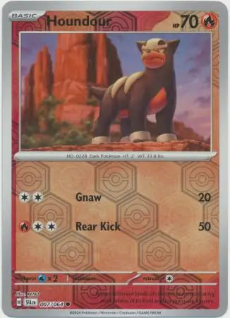 Houndour 007/064 - Shrouded Fable