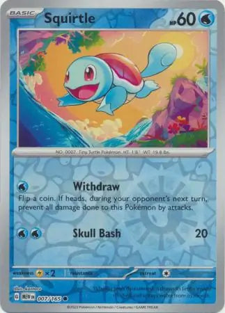 Squirtle 007/165 - Scarlet & Violet 151