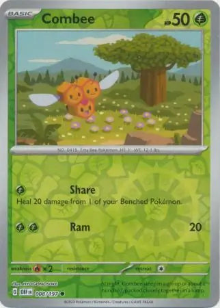 Combee 008/197 - Obsidian Flames