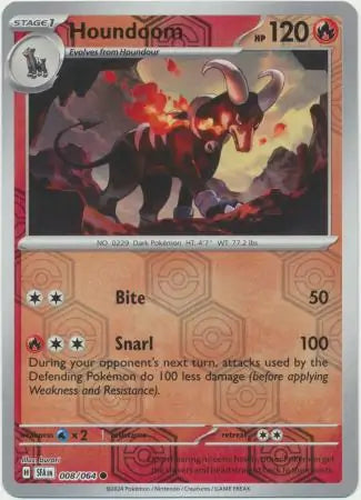 Houndoom 008/064 - Shrouded Fable