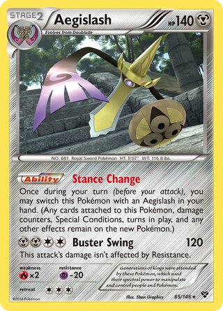 Aegislash 85/146 - XY Base