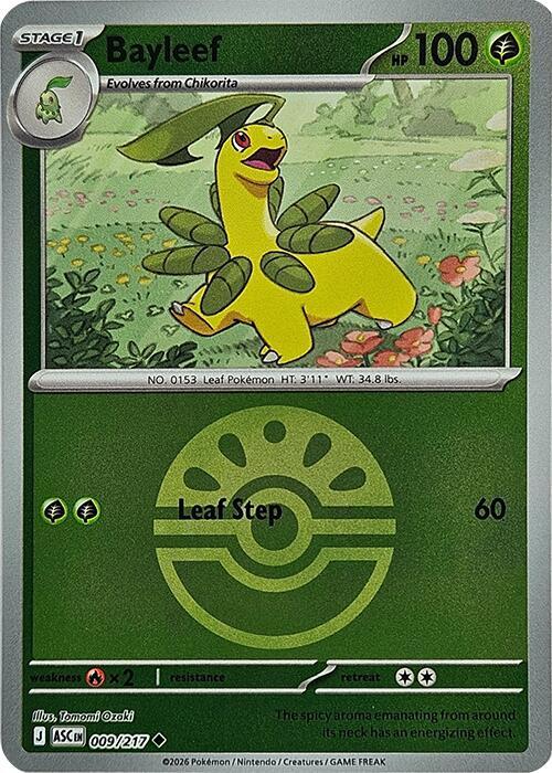 Bayleef 009/217 - Ascended Heroes