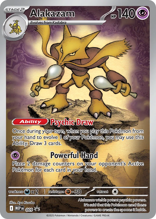 Alakazam 9 - Mega Evolution Promos