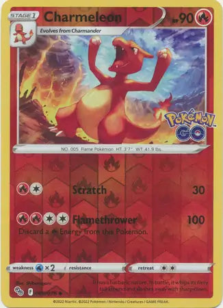 Charmeleon 009/078 - Pokémon GO