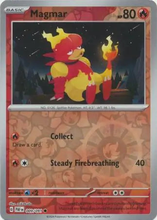 Magmar 009/091 - Paldean Fates