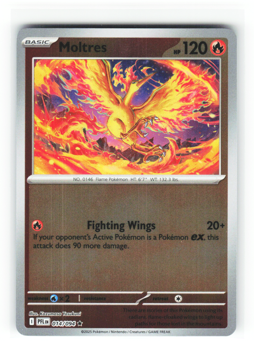 Moltres 014/094 - Phantasmal Flames - NM (ID: 53125426233155) - front