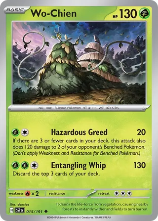 Wo-Chien 015/191 - Surging Sparks