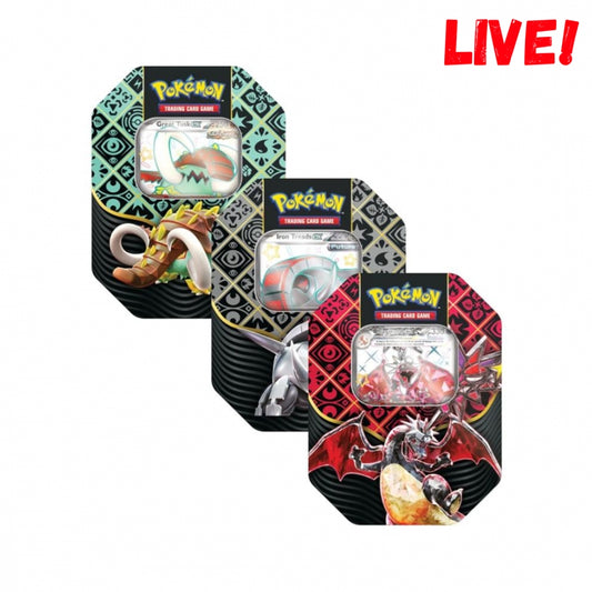 Paldean Fates Tin Set (Live)