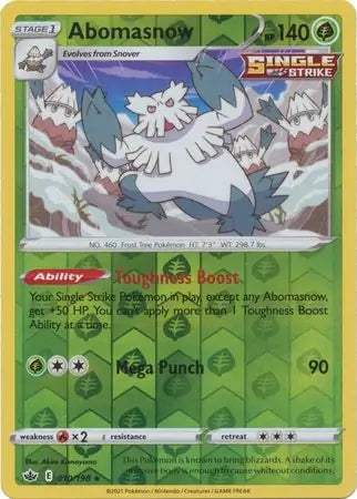 Abomasnow 010/198 - Chilling Reign