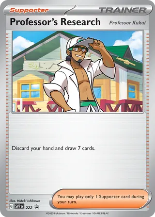 Professor's Research 222 - Scarlet & Violet Promos
