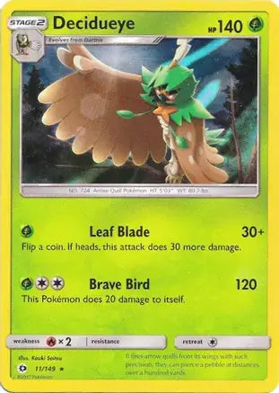 Decidueye Holo 11 - Miscellaneous Promos