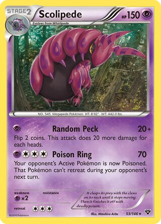 Scolipede 53/146 - XY Base