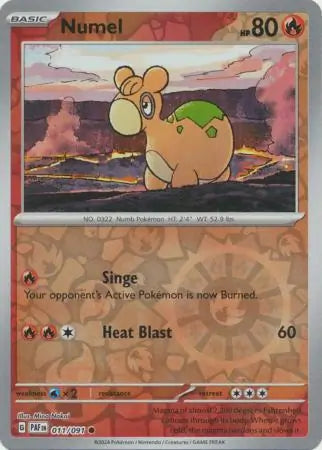 Numel 011/091 - Paldean Fates