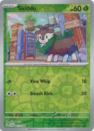 Skiddo 011/198 - Scarlet & Violet Base