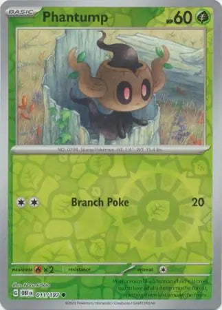 Phantump 011/197 - Obsidian Flames