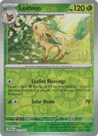 Leafeon 011/167 - Twilight Masquerade