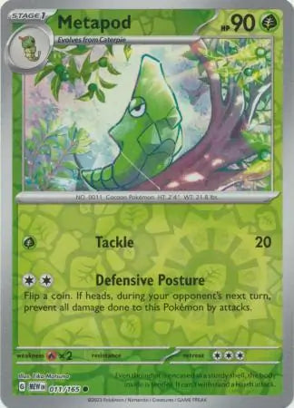 Metapod 011/165 - Scarlet & Violet 151