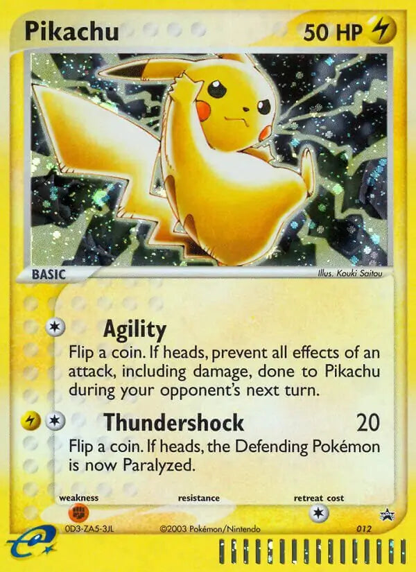 Pikachu 12 - Nintendo Black Star Promo