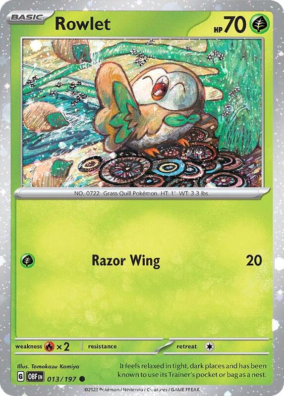 Rowlet Cosmos Holo 13 - Miscellaneous Promos