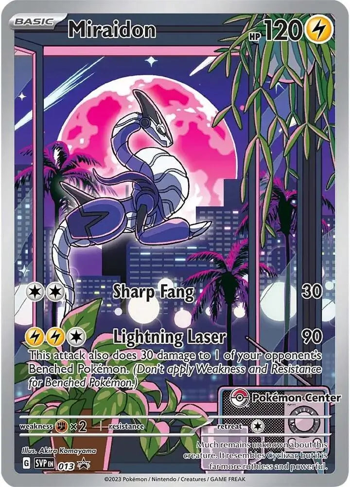Miraidon Pokemon Center 13 - Scarlet & Violet Promos
