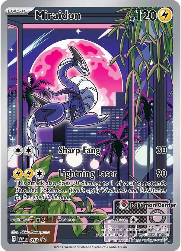 Miraidon Pokemon Center 13 - Scarlet & Violet Promos