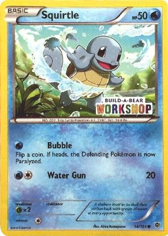 Squirtle Build Workshop Exclusive 14 - Miscellaneous Promos