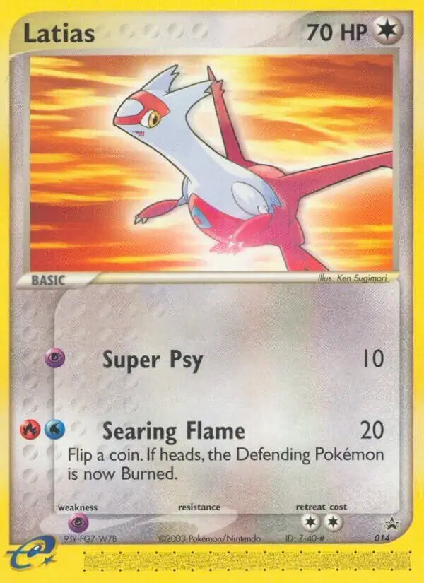 Latias 14 - Nintendo Black Star Promo