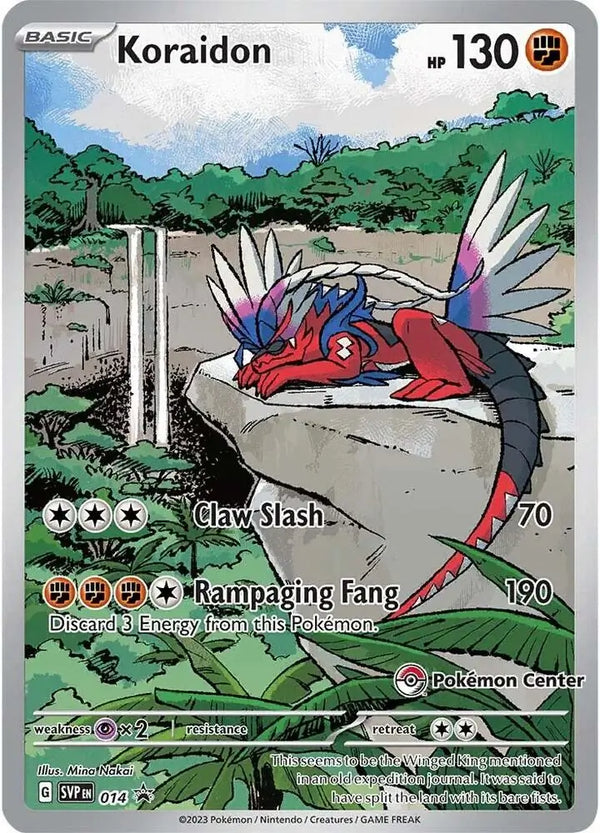 Koraidon Pokemon Center 14 - Scarlet & Violet Promos