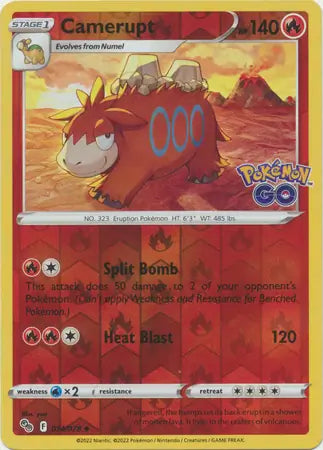 Camerupt 014/078 - Pokémon GO