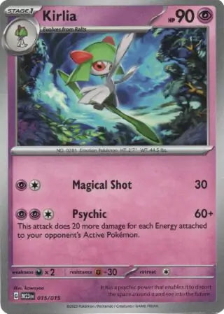 Kirlia 15 - McDonald's Promos 2023