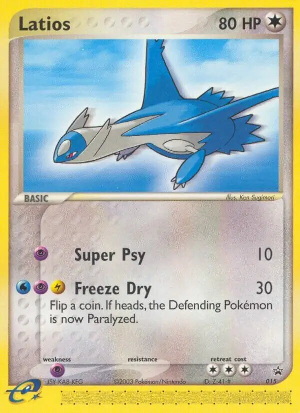 Latios 15 - Nintendo Black Star Promo