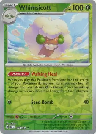 Whimsicott 015/162 - Temporal Forces