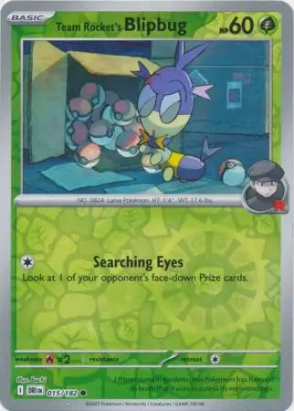 Team Rocket's Blipbug 015/182 - Destined Rivals