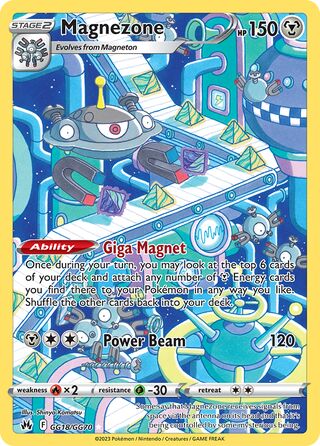 Magnezone GG18/GG70 - Crown Zenith