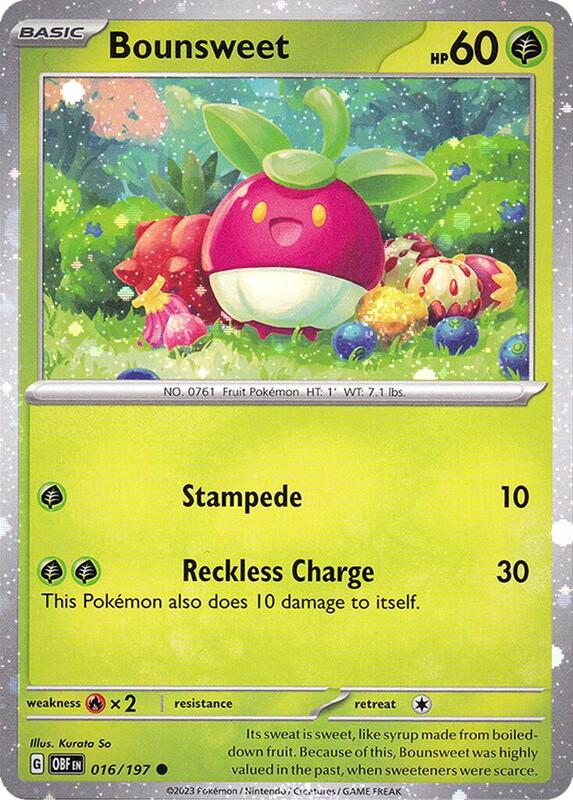 Bounsweet Cosmos Holo 16 - Miscellaneous Promos