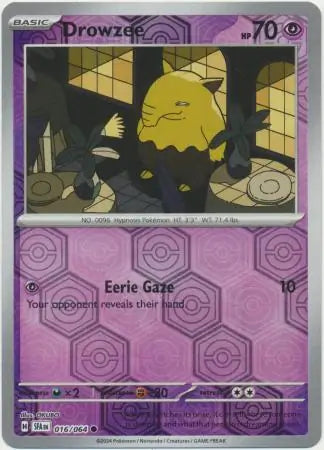 Drowzee 016/064 - Shrouded Fable